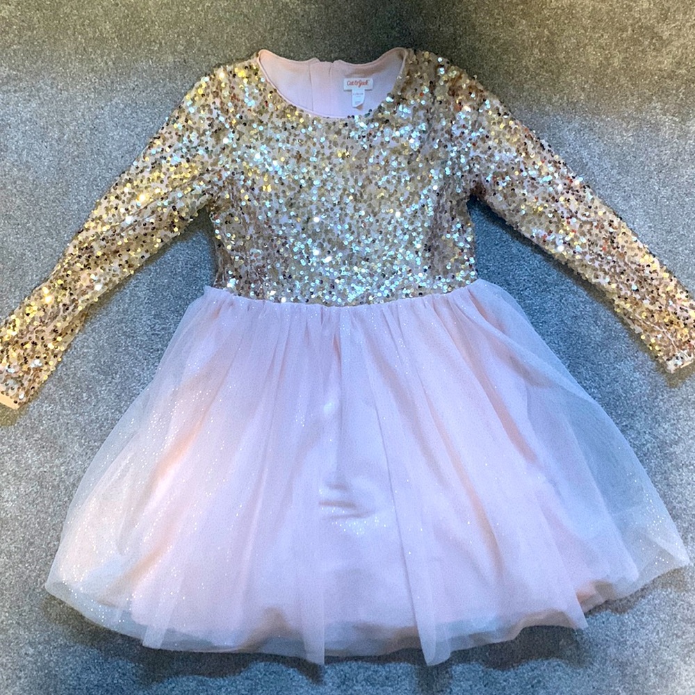 Cat & Jack NWOT sequined dress